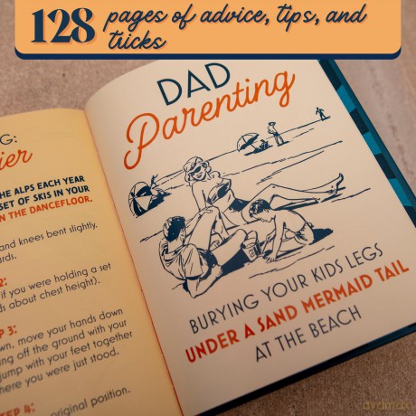 Grow Up You're a Dad: Gift Book For New Dads - Bee Three Books [KSIĄŻKA]