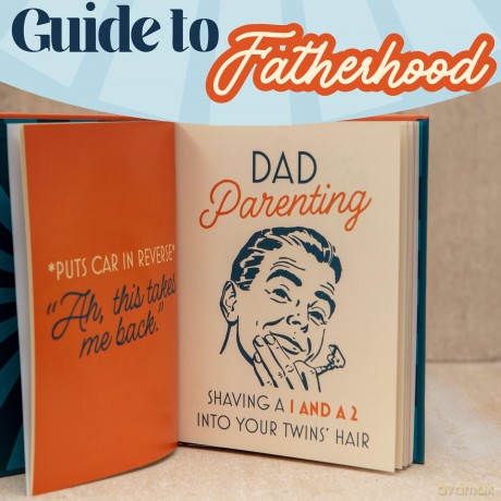 Grow Up You're a Dad: Gift Book For New Dads - Bee Three Books [KSIĄŻKA]