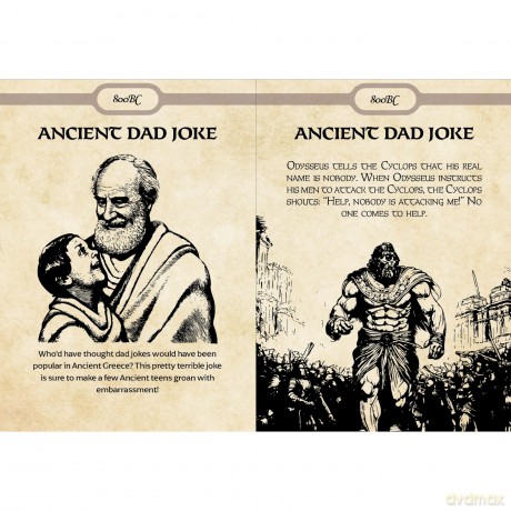 Jokes So Old They're History: A Collection of Ancient Jokes - Bee Three Books [KSIĄŻKA]