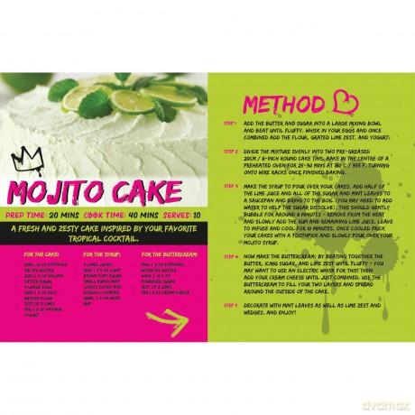 Let Them Eat Cake Recipe Book: 50 Boozy Cakes - Bee Three Books [KSIĄŻKA]