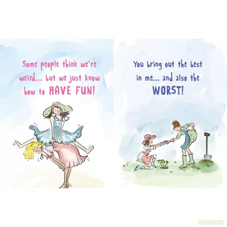 Lucky To Have a Friend Like You: A Friendship Gift Book For Women - Bee Three Books [KSIĄŻKA]