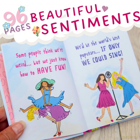 Lucky To Have a Friend Like You: A Friendship Gift Book For Women - Bee Three Books [KSIĄŻKA]