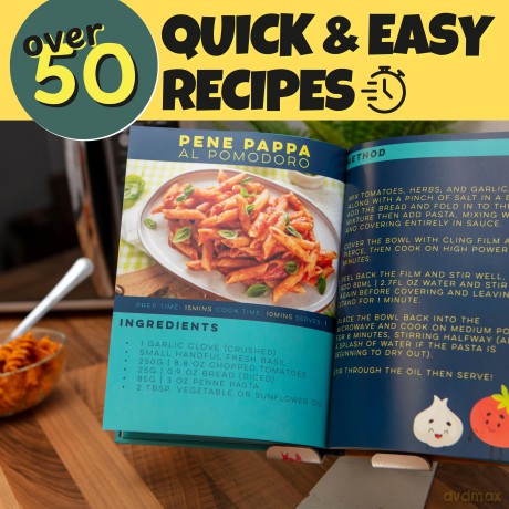 Microwave Masterclass Recipe Book: Effortless Meals For Easy Evenings - Bee Three Books [KSIĄŻKA]