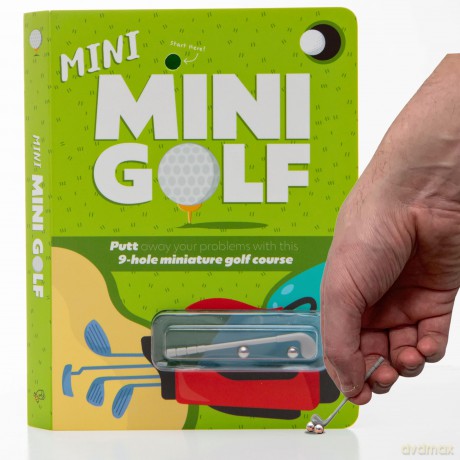 Mini Mini Golf Book: Funny Golf Gifts - Bee Three Books [KSIĄŻKA]