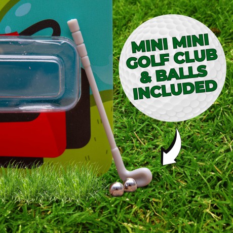 Mini Mini Golf Book: Funny Golf Gifts - Bee Three Books [KSIĄŻKA]