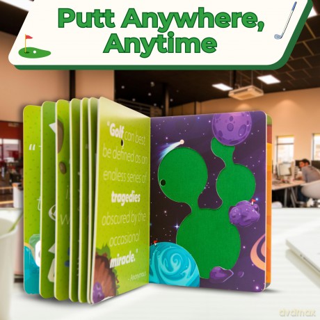Mini Mini Golf Book: Funny Golf Gifts - Bee Three Books [KSIĄŻKA]