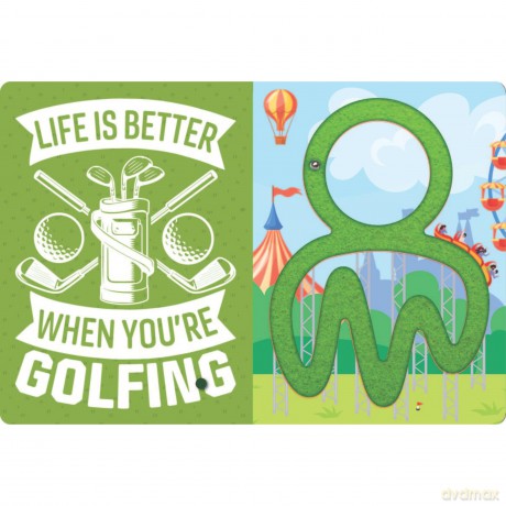Mini Mini Golf Book: Funny Golf Gifts - Bee Three Books [KSIĄŻKA]