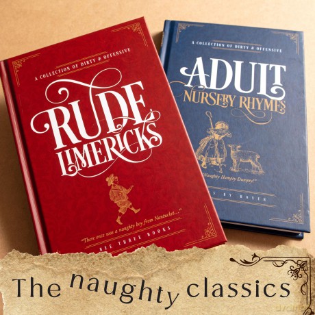 Rude Limericks: A Collection of Dirty and Offensive Rhymes - Bee Three Books [KSIĄŻKA]