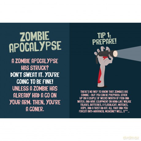 Save Your Ass Gift Book: How To Survive The End of the World - Bee Three Books [KSIĄŻKA]
