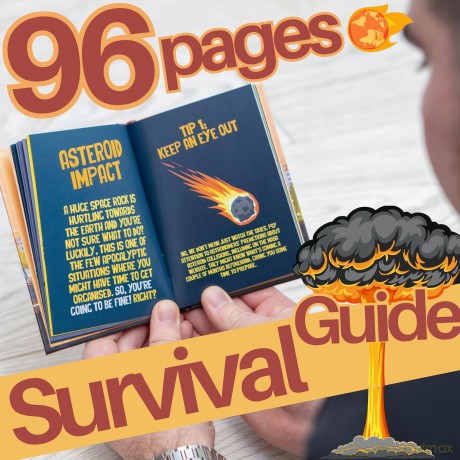 Save Your Ass Gift Book: How To Survive The End of the World - Bee Three Books [KSIĄŻKA]