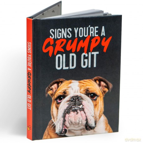 Signs You're a Grumpy Old Git: Gift Book For Grumpy Men - Bee Three Books [KSIĄŻKA]