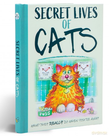 The Secret Lives Of Cats: Gift Book For Cat Lovers - Bee Three Books [KSIĄŻKA]