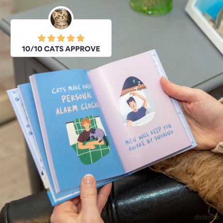 Why Cats Are Better Than Men: Funny Cat Gift Book - Bee Three Books [KSIĄŻKA]