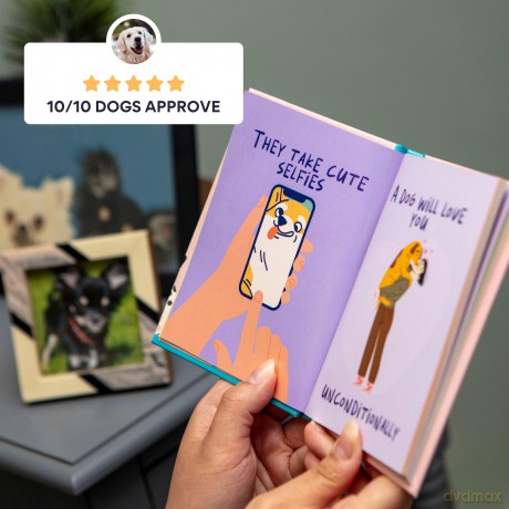 Why Dogs Are Better Than Men: Funny Dog Gift Book - Bee Three Books [KSIĄŻKA]