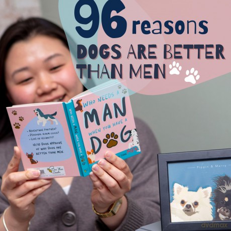 Why Dogs Are Better Than Men: Funny Dog Gift Book - Bee Three Books [KSIĄŻKA]