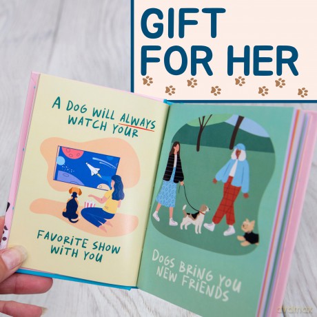 Why Dogs Are Better Than Men: Funny Dog Gift Book - Bee Three Books [KSIĄŻKA]