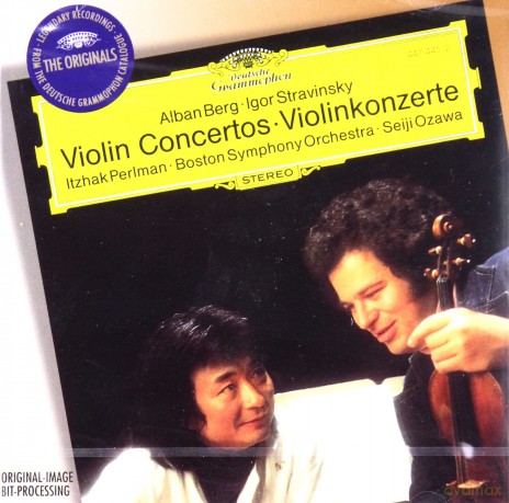 The Originals Perlman,Ozawa,Boston Sym: Berg/Strawinsky: Violinkonzert [CD]