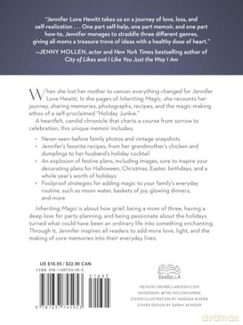 Inheriting Magic: My Journey Through Grief, Joy, Celebration, and Making Every Day Magical - Jennifer Love Hewitt [KSIĄŻKA]