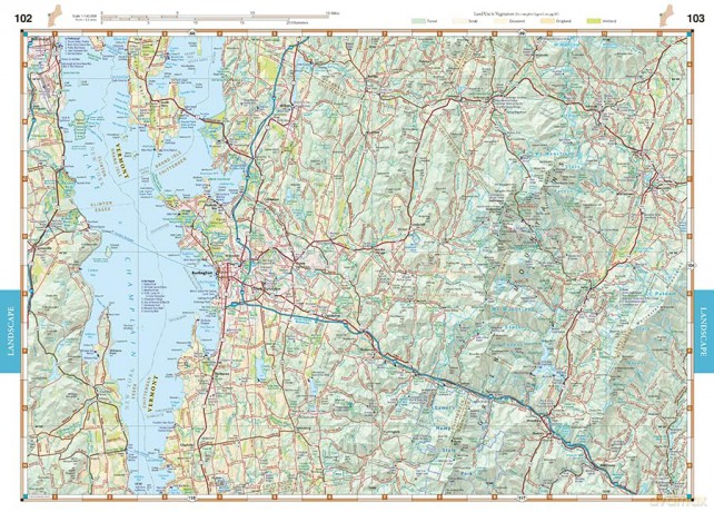 New England Road and Recreation Atlas [KSIĄŻKA]