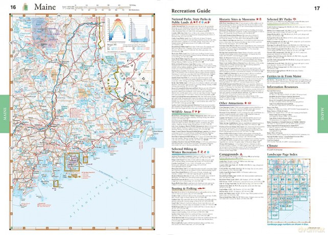 New England Road and Recreation Atlas [KSIĄŻKA]