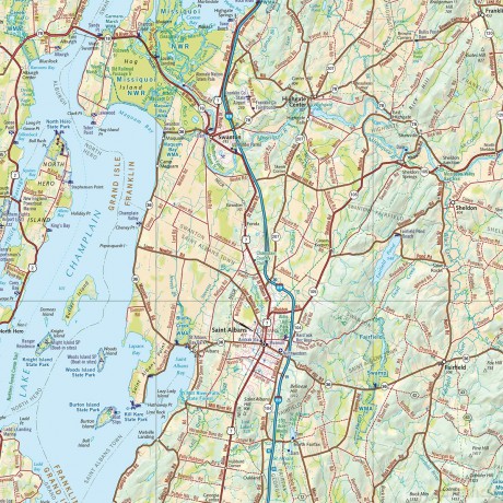 New England Road and Recreation Atlas [KSIĄŻKA]