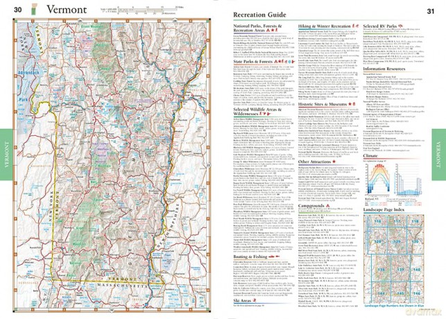 New England Road and Recreation Atlas [KSIĄŻKA]