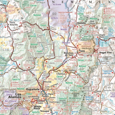 New Mexico Recreation Map - Benchmark Maps [KSIĄŻKA]