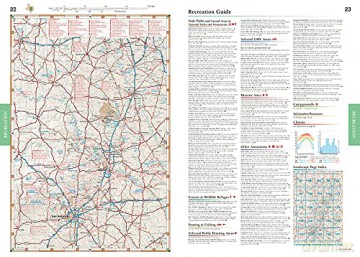 Texas Road and Recreation Atlas: 1:253,400 - Benchmark Maps [KSIĄŻKA]