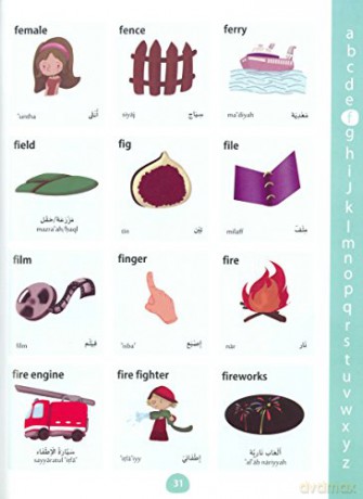My First Picture Dictionary: English-Arabic with over 1000 words - Maria Watson [KSIĄŻKA]