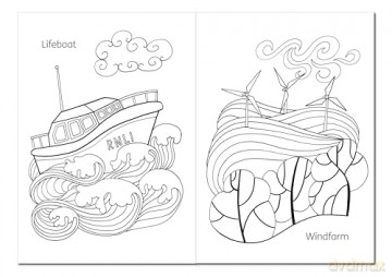 My First Colouring Book: Scottish Coast and Seashore (Birlinn Children's Colouring Books) - Eilidh Muldoon [KSIĄŻKA]