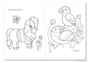 My First Colouring Book: Scottish Coast and Seashore (Birlinn Children's Colouring Books) - Eilidh Muldoon [KSIĄŻKA]