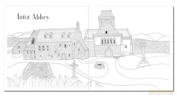 The Scottish Islands Colouring Book (Birlinn Colouring Books) - Eilidh Muldoon [KSIĄŻKA]