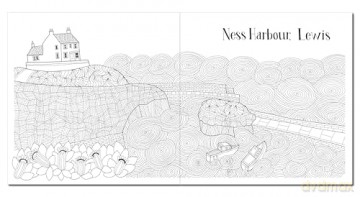 The Scottish Islands Colouring Book (Birlinn Colouring Books) - Eilidh Muldoon [KSIĄŻKA]