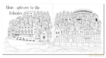 The Scottish Islands Colouring Book (Birlinn Colouring Books) - Eilidh Muldoon [KSIĄŻKA]