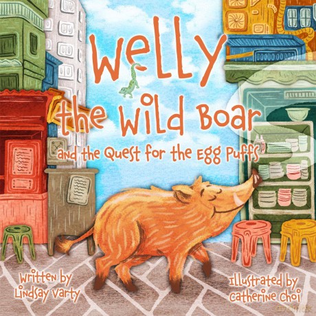 Welly the Wild Boar and the Quest for the Egg Puffs - Lindsay Varty [KSIĄŻKA]