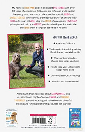 Easy Peasy Labradoodle: Your simple step-by-step guide to raising and training a happy Labradoodle - Steve Mann [KSIĄŻKA]