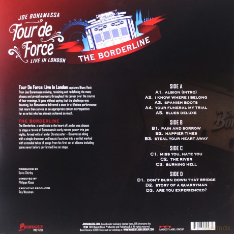 Joe Bonamassa: Tour De Force - The Borderline [2xWINYL]