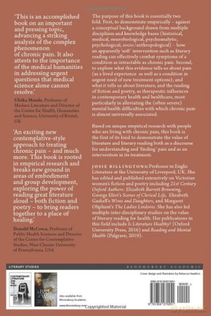 Reading Literature and Chronic Pain: Reading for Healing - Josie Billington [KSIĄŻKA]