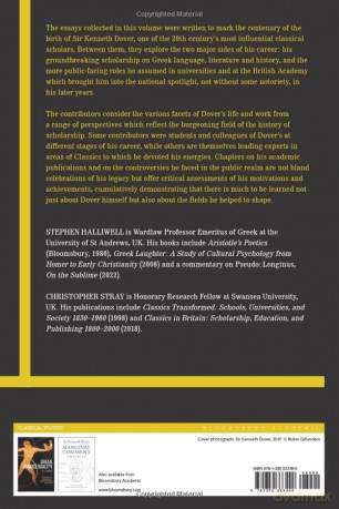 Scholarship and Controversy: Centenary Essays on the Life and Work of Sir Kenneth Dover - Stephen Halliwell [KSIĄŻKA]