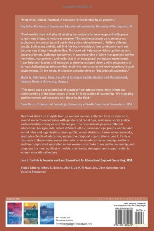 Women Navigating Educational Leadership (Educational Leadership: Innovative, Critical and Interdisciplinary Perspectives) - Jana L. Carlisle [KSIĄŻKA]