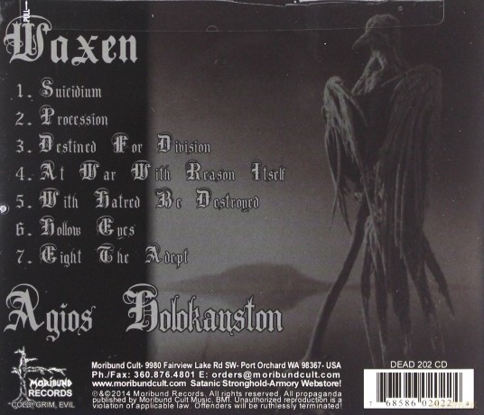 Waxen: Agios Holokauston [CD]