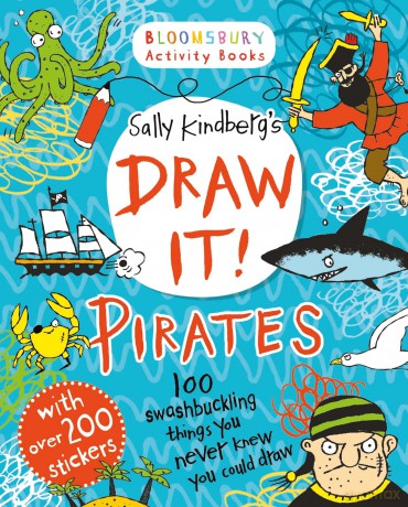 Draw it! Pirates - Sally Kindberg [KSIĄŻKA]