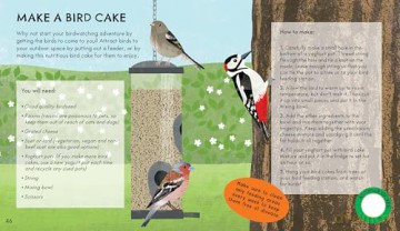RSPB Nature Spotter: Birds: A children's sticker guidebook to over 60 British birds - Catherine Brereton [KSIĄŻKA]