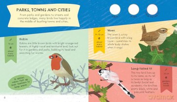 RSPB Nature Spotter: Birds: A children's sticker guidebook to over 60 British birds - Catherine Brereton [KSIĄŻKA]