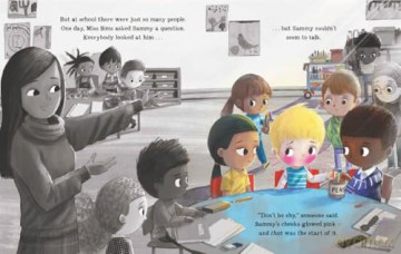 Sammy Feels Shy: A Big Bright Feelings Book - Tom Percival [KSIĄŻKA]