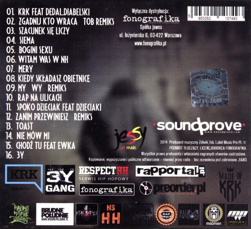 3Y: Rap Na Ulicach [CD]