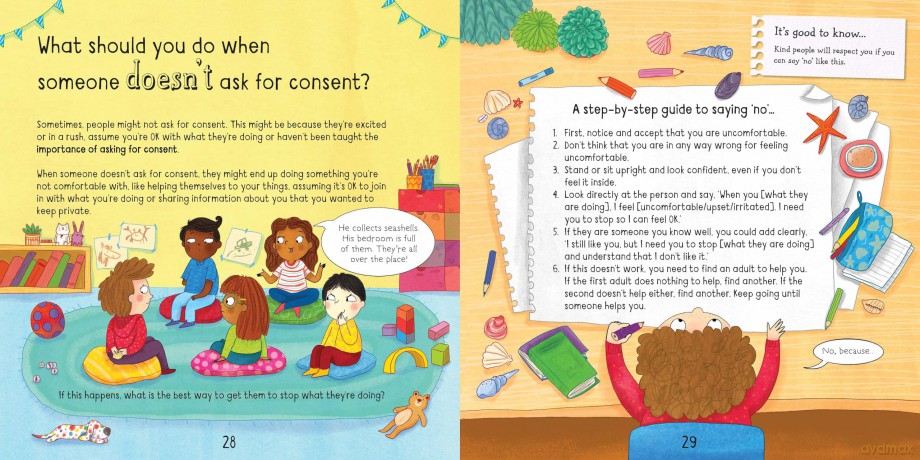 It's OK to Say No: A Let's Talk picture book to help young children understand giving and getting consent - Molly Potter [KSIĄŻKA]