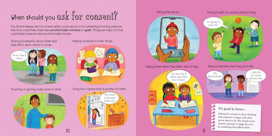 It's OK to Say No: A Let's Talk picture book to help young children understand giving and getting consent - Molly Potter [KSIĄŻKA]