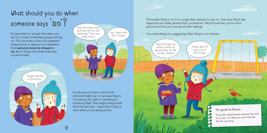 It's OK to Say No: A Let's Talk picture book to help young children understand giving and getting consent - Molly Potter [KSIĄŻKA]