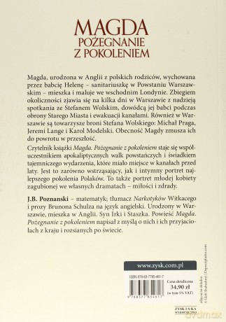 Magda. Pożegnanie z pokoleniem - J. B. Poznański [KSIĄŻKA]